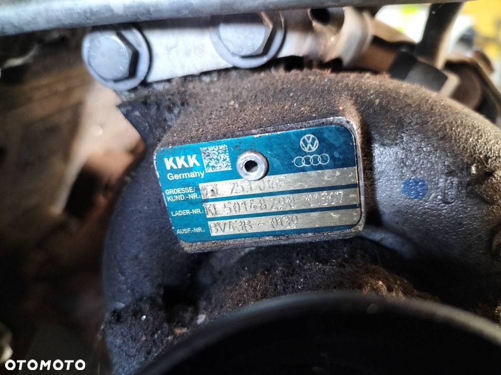 SILNIK DIESEL + UKŁAD WTRYSKOWY + TURBINA VOLKSWAGEN GOLF VI CBDC 2.0 TDI - 7