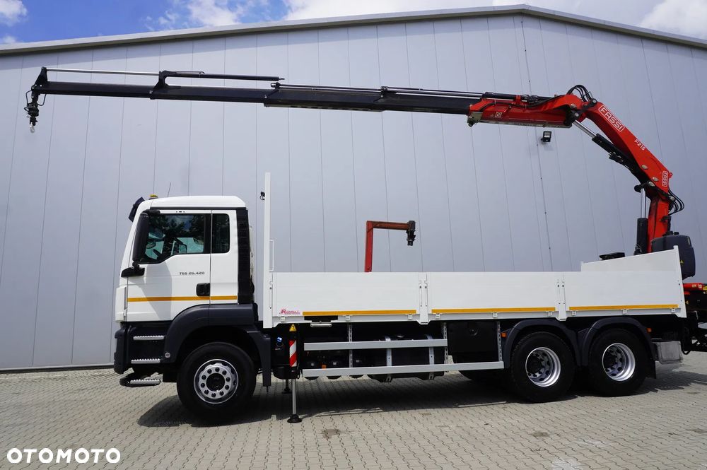MAN TGS 26.420 6x4 / Fassi F215A.2.24 / Pilot / Rotator / 160 tys. km! / platforma 6.7 m_256066 - 6