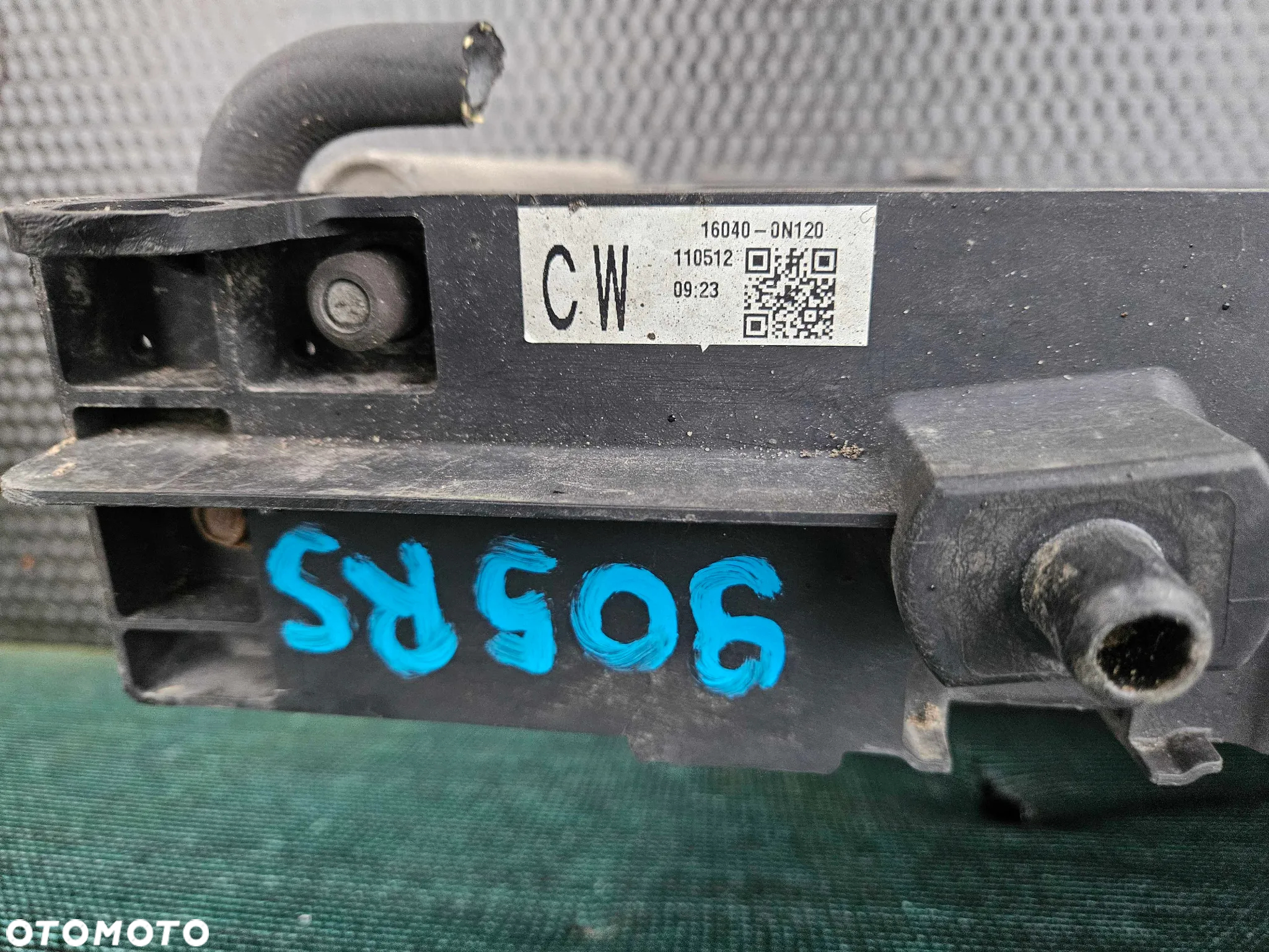 Chłodnica Wody Plynu Klimatyzacji Intercooler Wentylator 1.4 D4D Toyota Auris 1 I Lift 2011r - 6