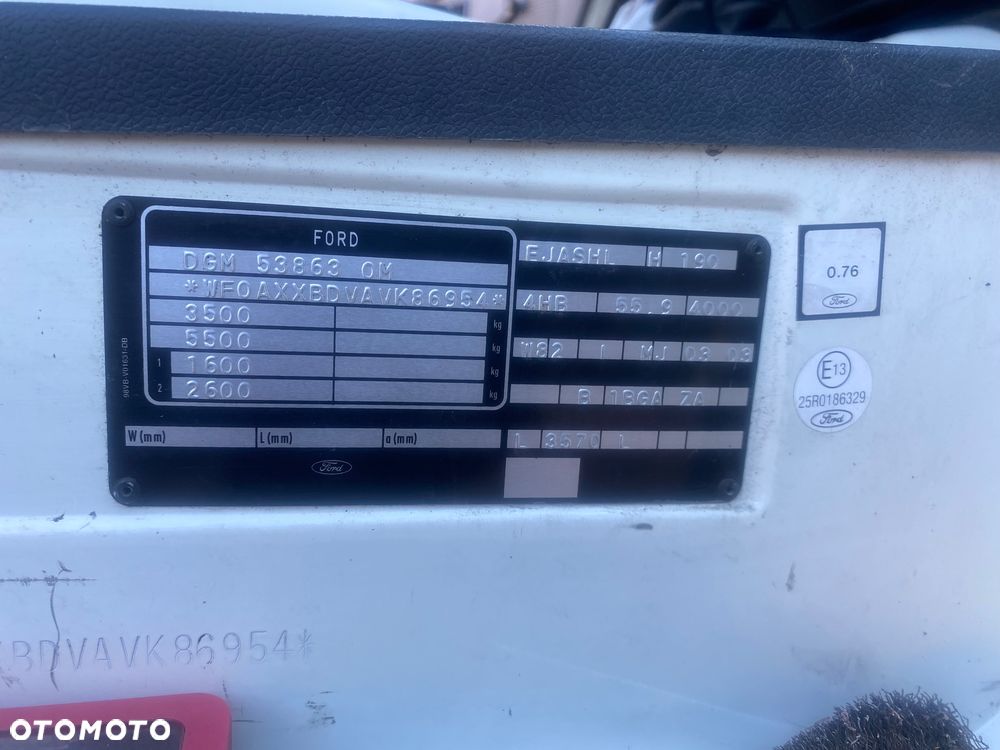 Ford TRANSIT 2,5 D Pompa na linkę, bezwypadkowy - 30