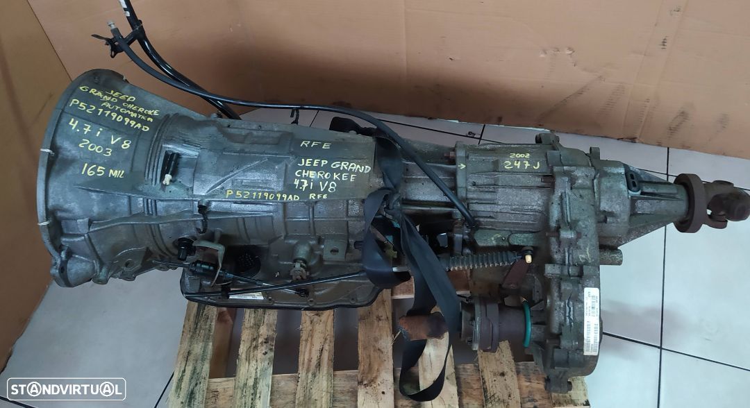 caixa Jeep Grand Cherokee wj 4.7 V8 caixa automatica 5 velocidades transferencia - 1