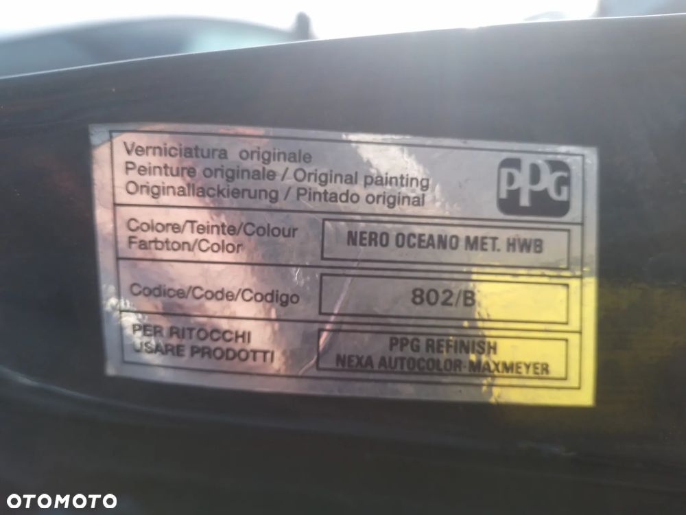 ALFA ROMEO 159 1.9 JTS  05-11   PAS PRZEDNI KOMPLETNY CHŁODNICE  802/B - 31