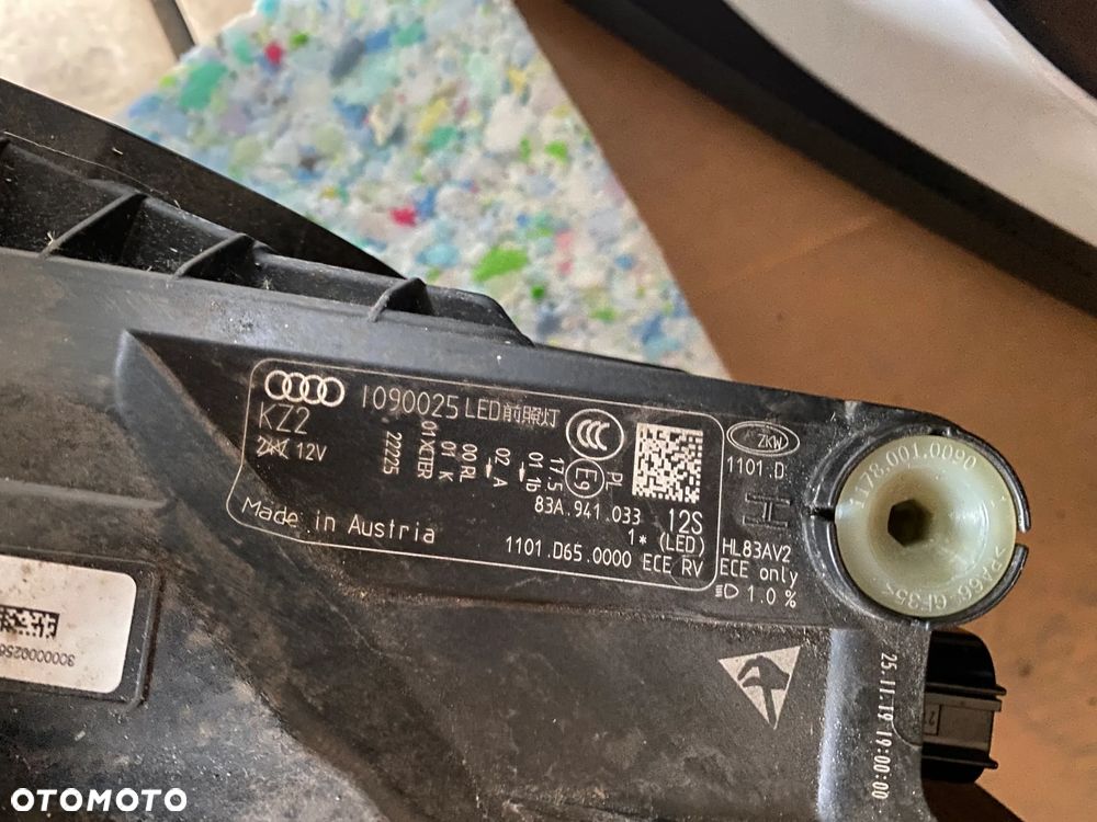 AUDI Q3 83A kompletny przód maska lampy zderzak błotnik pas LS9R 2Y2Y   26km - 9