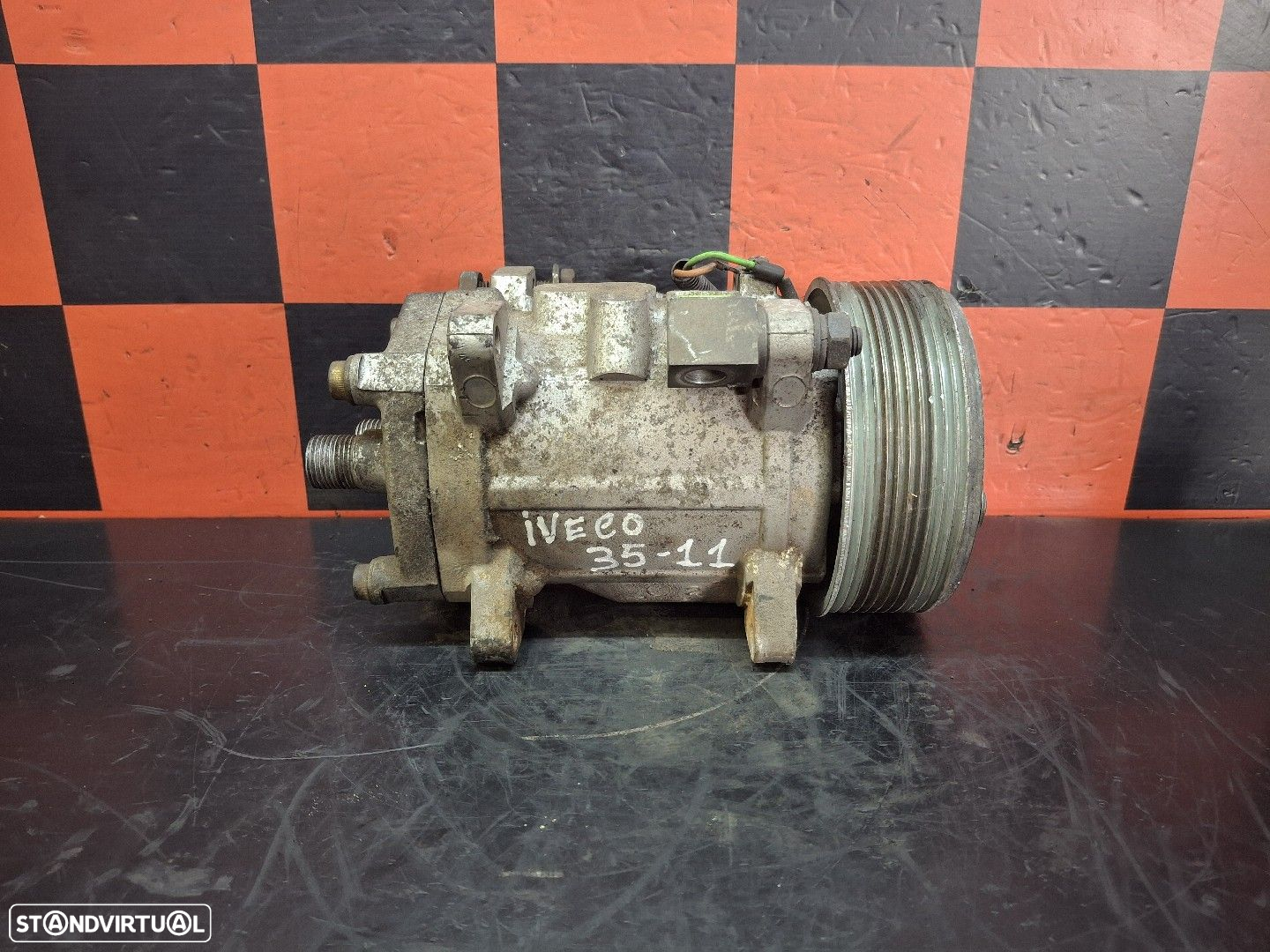 Compressor Do Ar Condicionado Iveco Daily Ii Caixa/Combi - 2