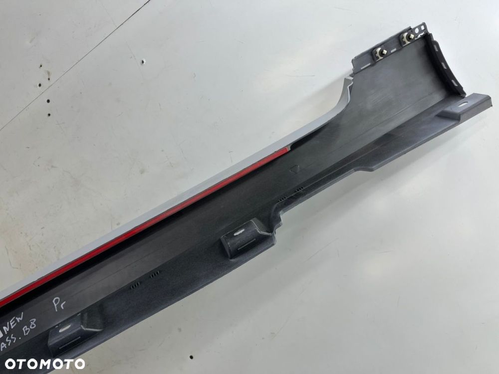 Nakładka progu VW Passat B8 14-23r. NOWA prawa listwa progowa prawy próg zewnętrzny 3G0853858 - 11