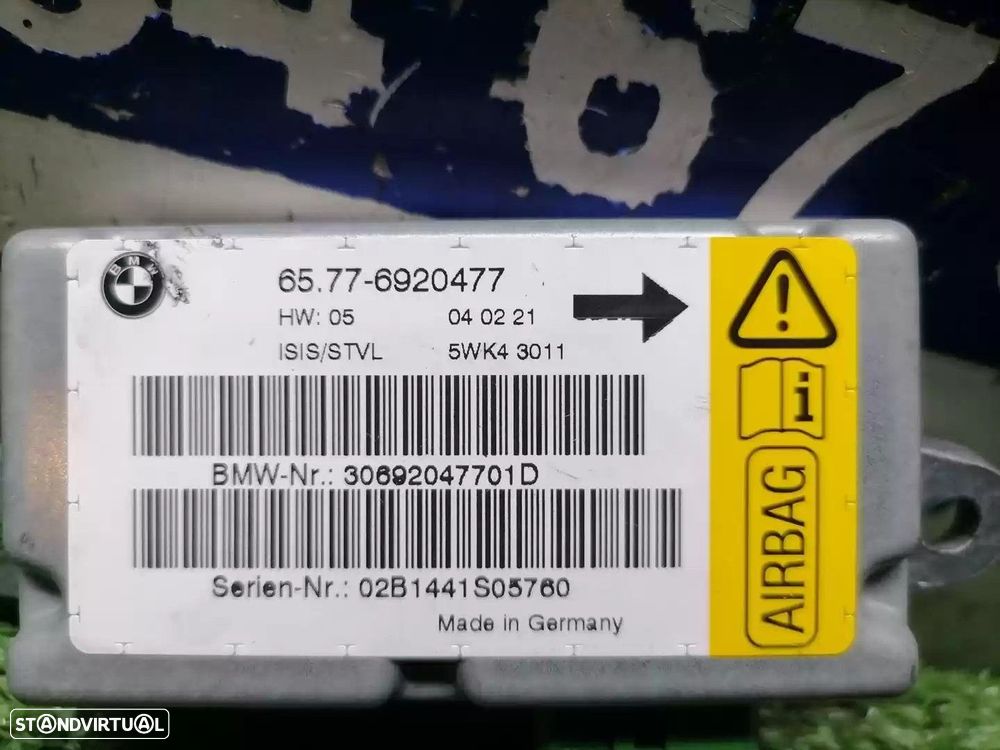 MODULO ELECTRONICO BMW 7 2002 -30692047701D - 4