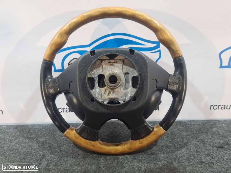 VOLANTE GUIADOR COMPLETO JAGUAR XKR X150 MADEIRA PELE COMANDOS MULTIFUNÇÕES AIRBAG XJ 308 - 6