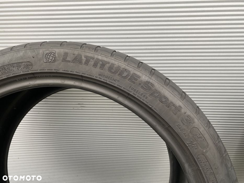 2x 295/35/21 Michelin Latitude Sport 3 / 2020r 6mm / GWARANCJA - 5