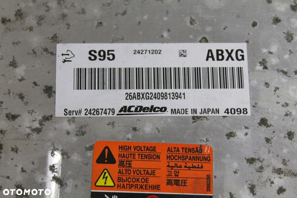 OPEL AMPERA CHEVROLET VOLT 15R INWERTER MODUŁ FALOWNIK 24271202 - 7