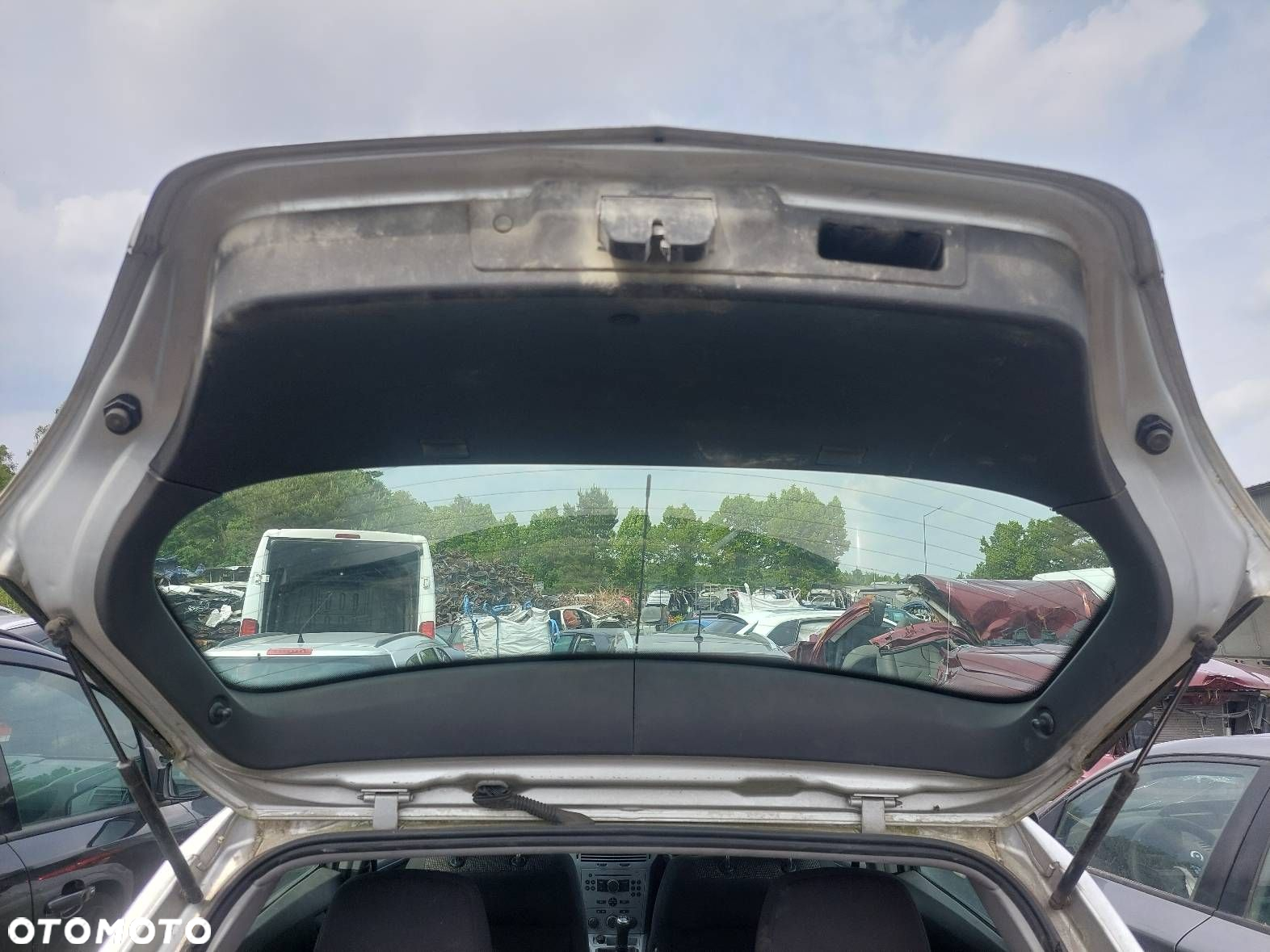 KOMPLETNY TYŁ KLAPA ZDERZAK LAMPA VAUXHALL ASTRA H - 5