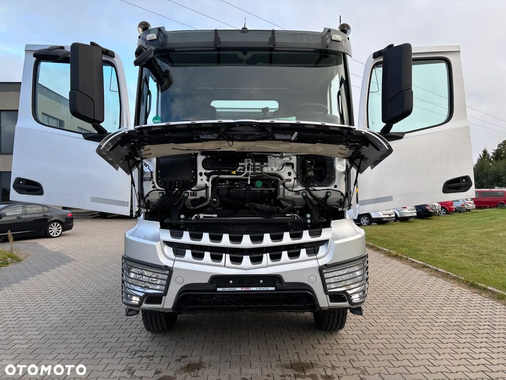 Mercedes-Benz AROCS 3245 8x4, wywrotka 4 osie , kiper MEILLER HYDROBURTA, zaczep do przyczepy , z Niemiec - 23