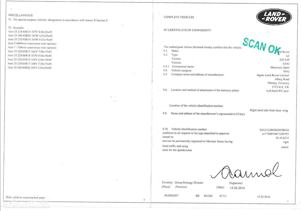 Land Rover Discovery Sport 2.0 TD4 SE Auto - 54