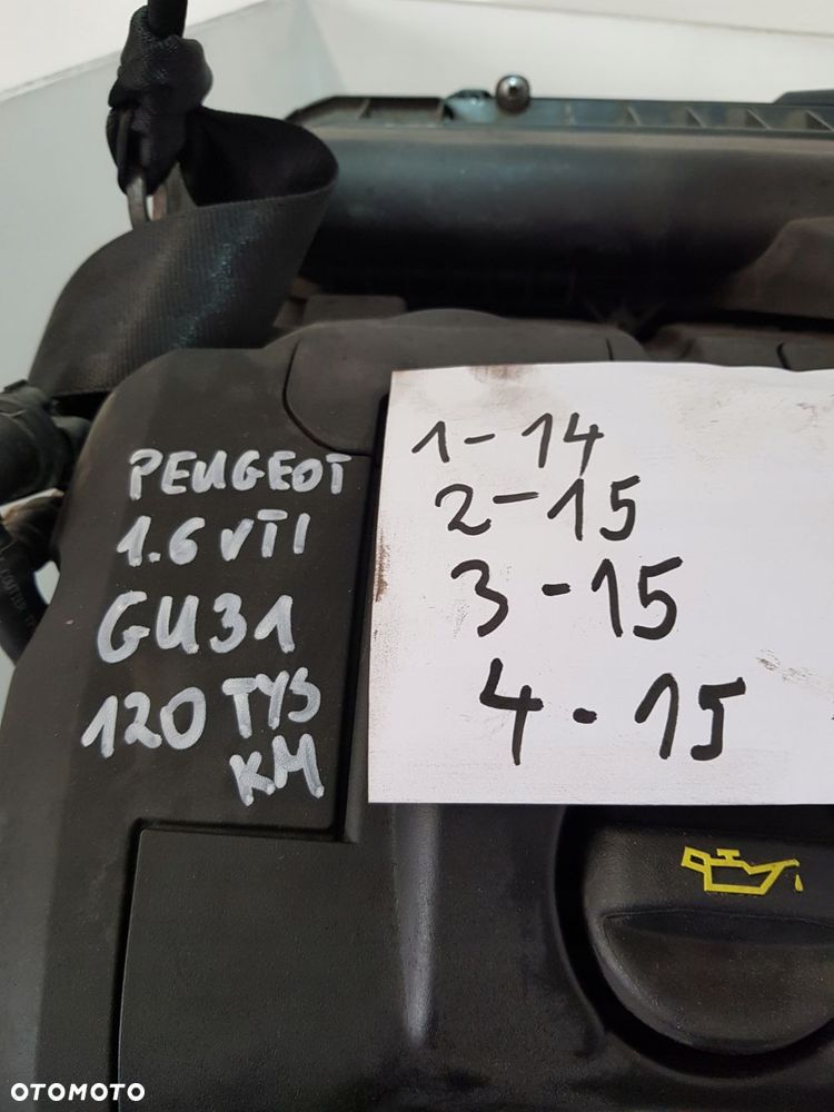 silnik kompletny gu31 1.4 1.6 vti peugeot-citroen-mini-bmw 120 tys km - 7