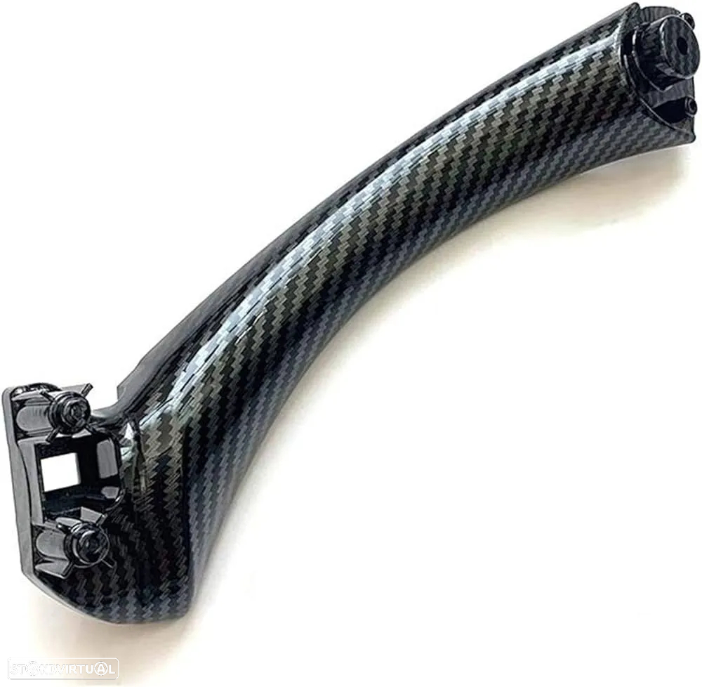 Puxador BMW Serie 3 E90 E91 - Trás Esquerdo Carbono - 3