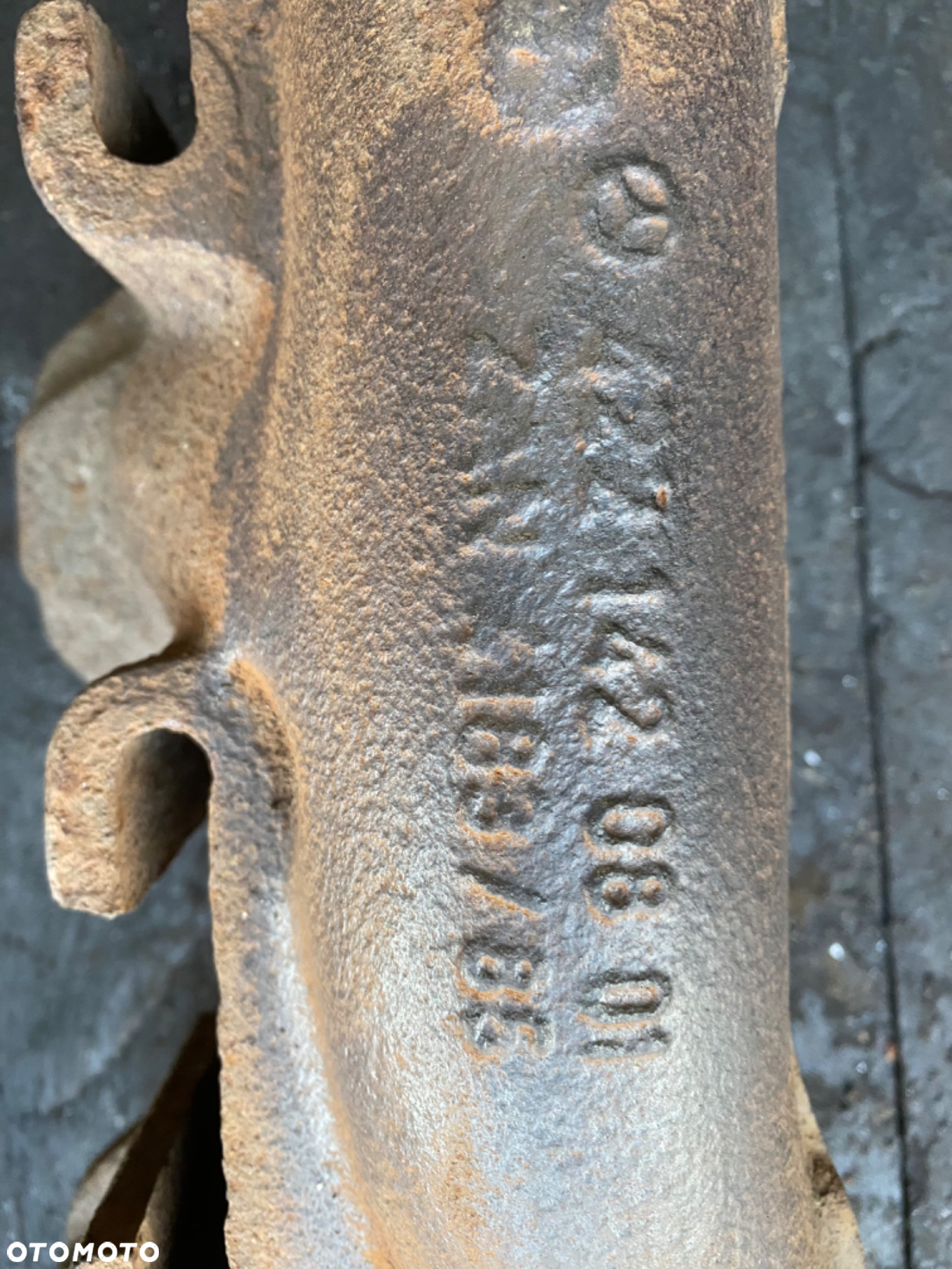 Kolektor wydechowy Mercedes V8 4221420901 0801 - 4
