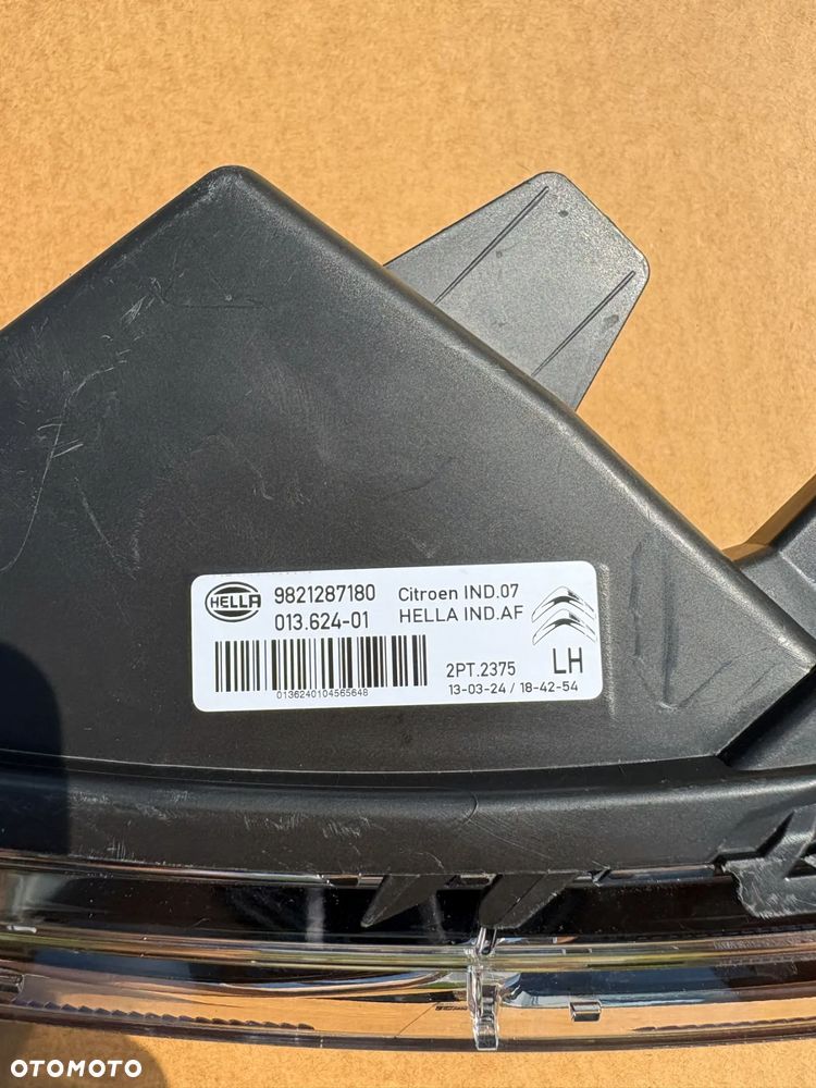 CITROEN C4 CACTUS LIFT LAMPY PRAWA 9821287080 LEWA 9821287180 - 9