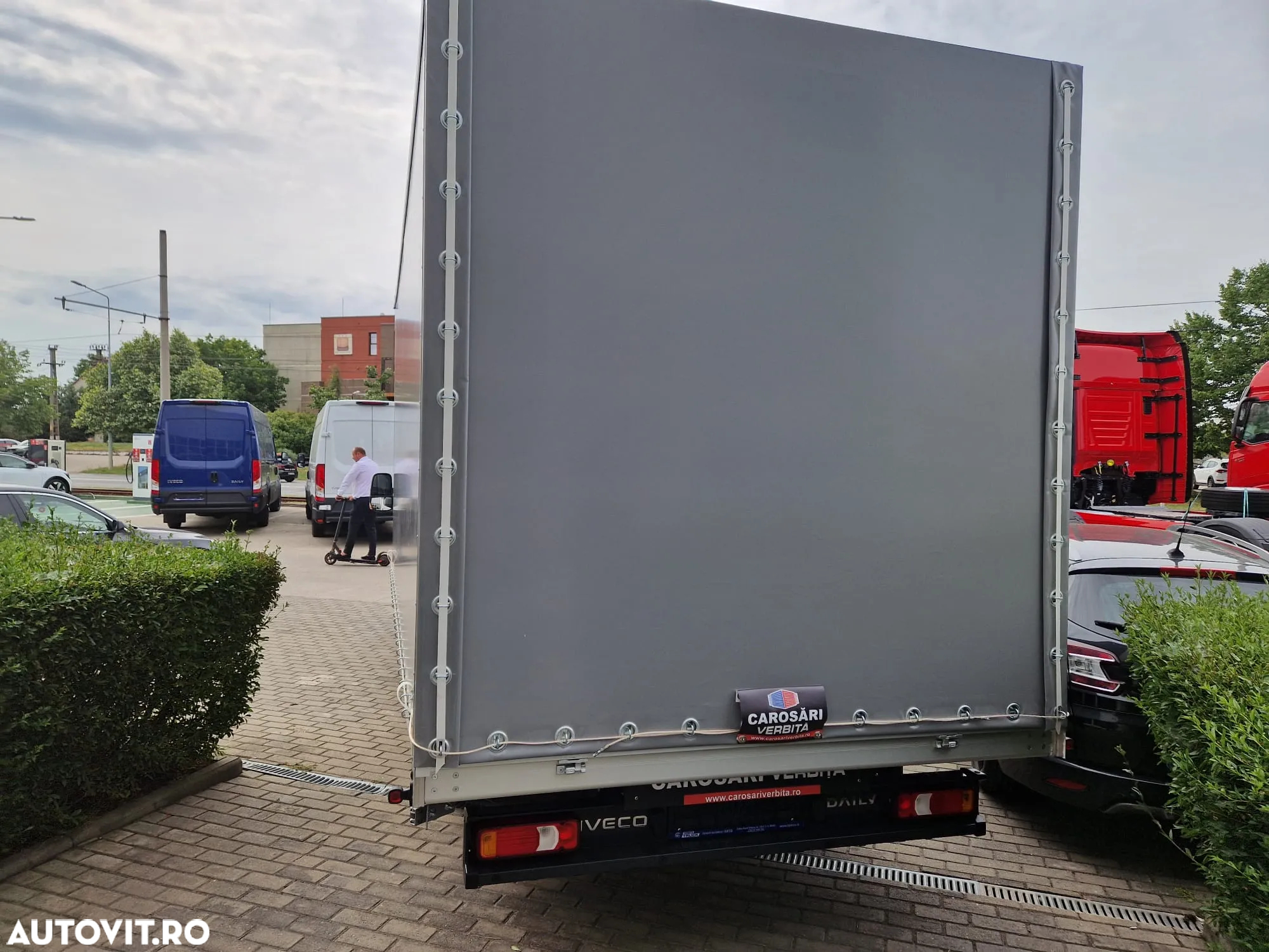 Iveco Daily 35S18 CU PRELATA 10 EUROPALETI - 7