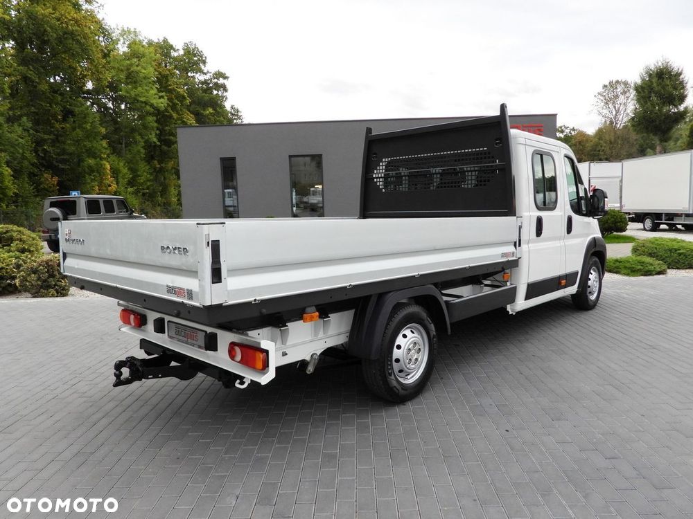 Peugeot BOXER SKRZYNIA PODWÓJNA KABINA DOKA 7 MIEJSC TEMPOMAT KLIMATYZACJA  140KM - 4