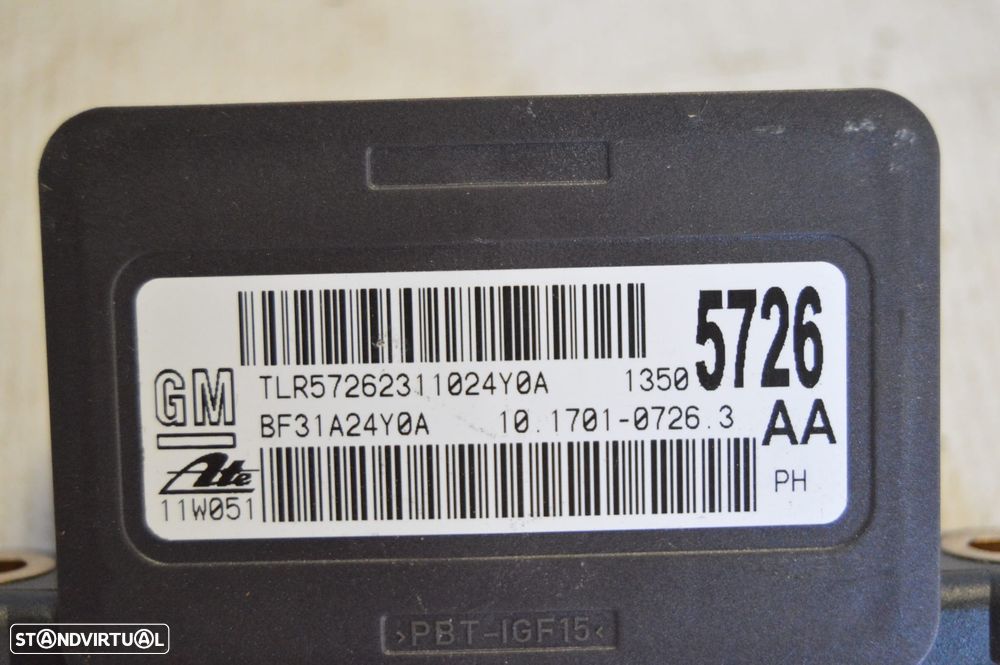 MODULO ESP SENSOR ELETRONICO ORIGINAL 13505726 GM13505726 12784983 10170107263 OPEL INSIGNIA A G09 TOURER 2.0 CDTI 130CV A20DT - 3