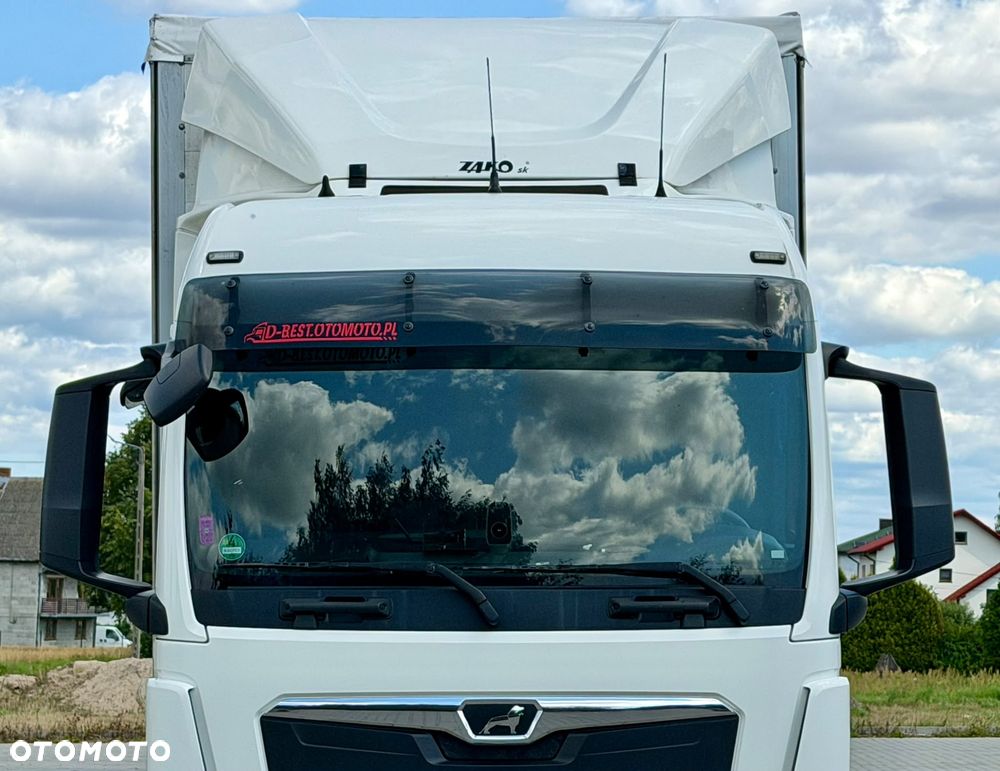 MAN TGL 12.250 / FIRANKA / 18 EUROPALET / AUTOMAT / SYPIALKA / DWA ŁÓŻKA / 2021 ROK / SPROWADZONY - 17