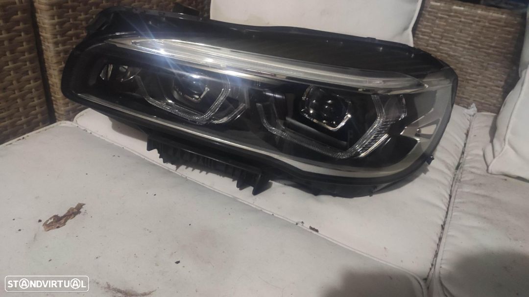 farol esquerdo full Led Adaptativ BMW F45 F46 facelift - 1