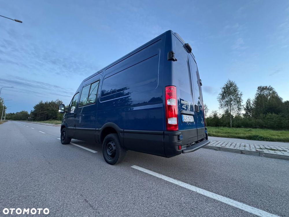 Iveco DAILY 35S14 Klima Elektryka Tempomat Dubel Kabina 6os. Brygadówka Serwis - 20