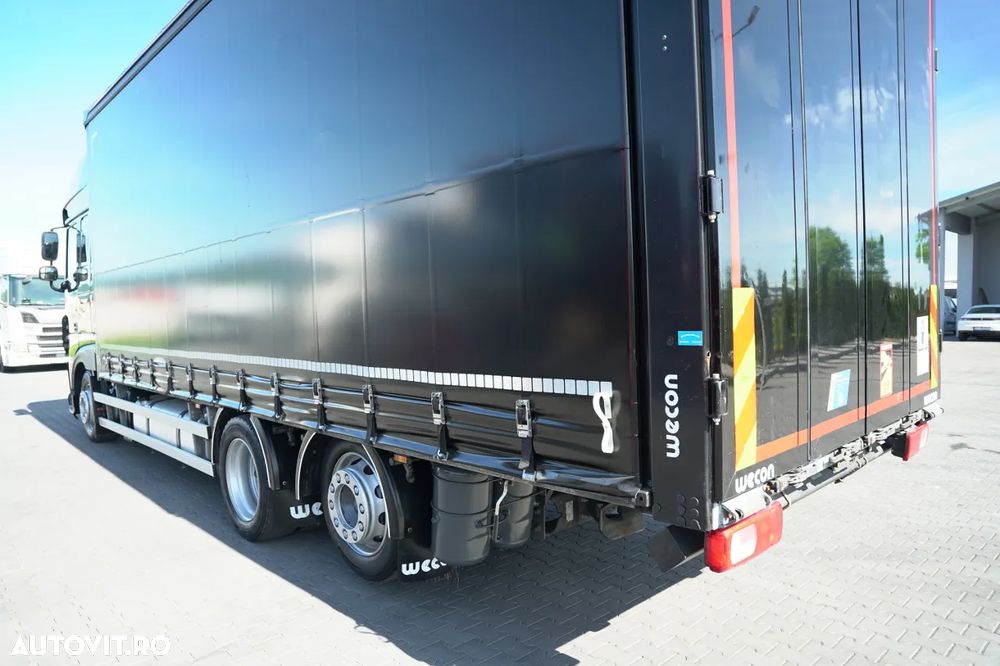 DAF XF 480 / CORTINĂ 7.7 M / SSC / 6X2 / I-PARK COOL / PUNTE RIDICATĂ / - 10
