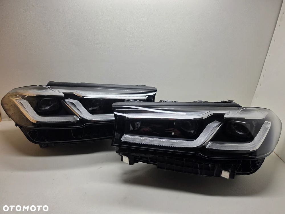 LAMPA LEWA PRAWA BMW 5 G30 G31 LIFT LCI FULL LED LAMPY KOMPLET PRZOD PRZEDNIA PRZEDNIA