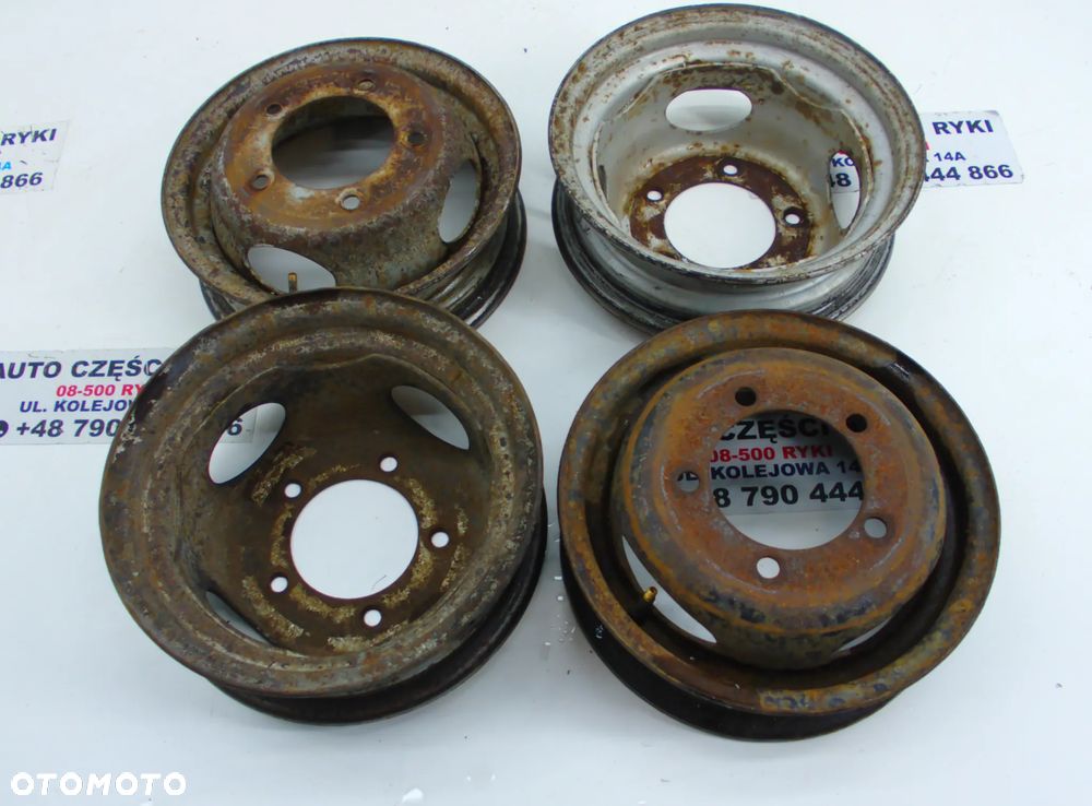 Kia Bus Felga Felgi Stalowe  3.5'' x 12'' 5x139.7 - 1