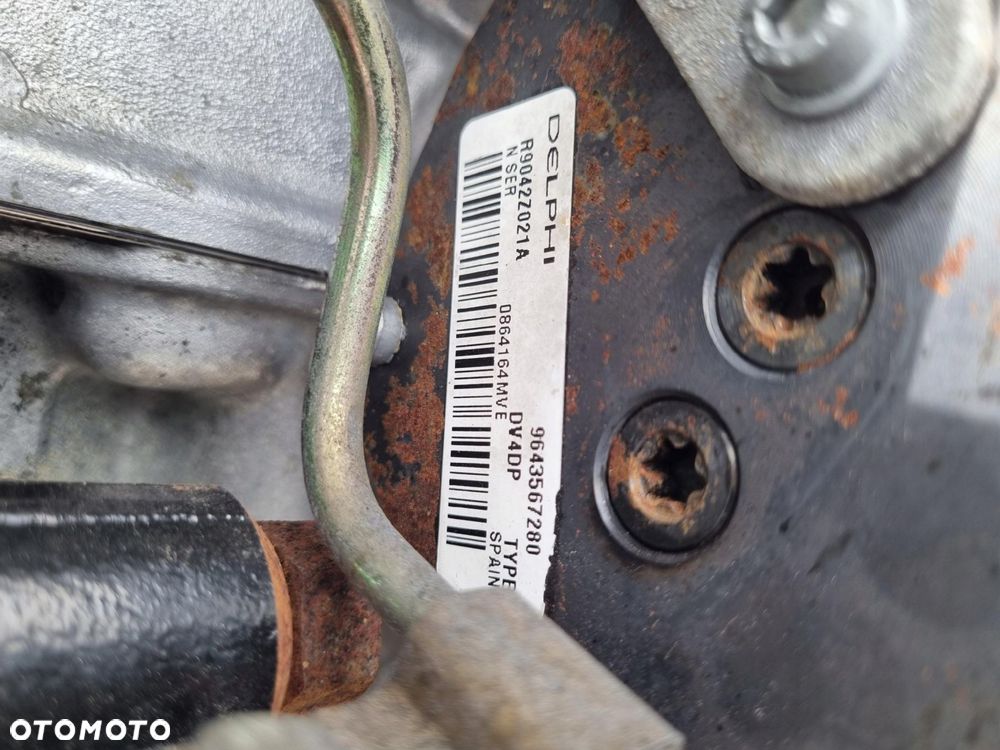 SILNIK KOMPLET Citroen C3 1.4 HDI 90KM 02-09r DELPHI serwisowany 117tyś 8HY - 12