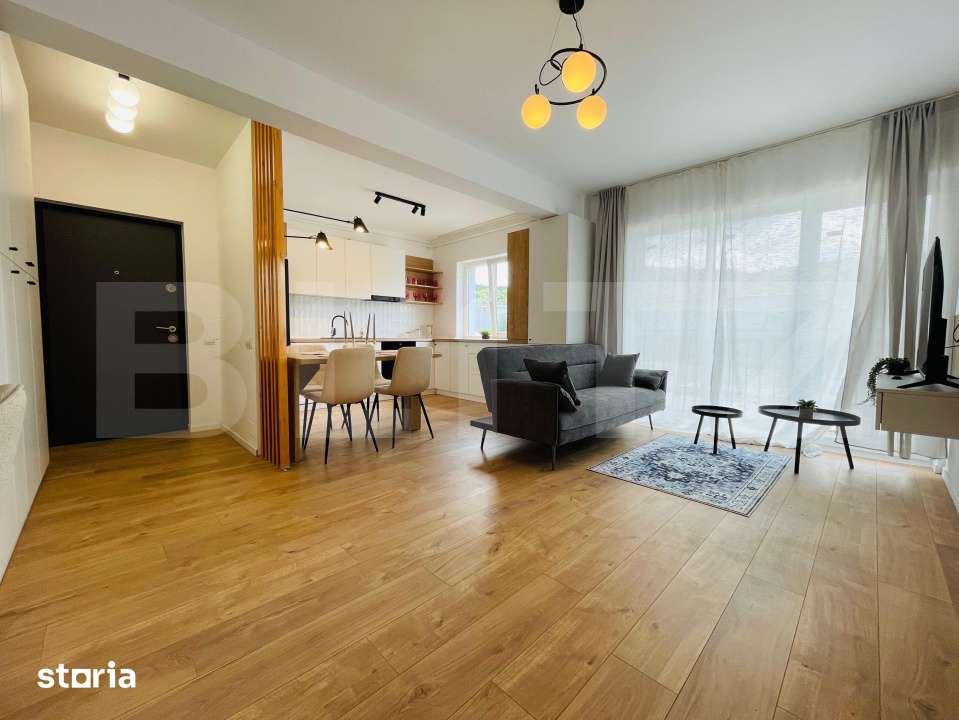 Apartament la cheie, incalzire in pardoseala, parcare subterana, zona — fotografia 1