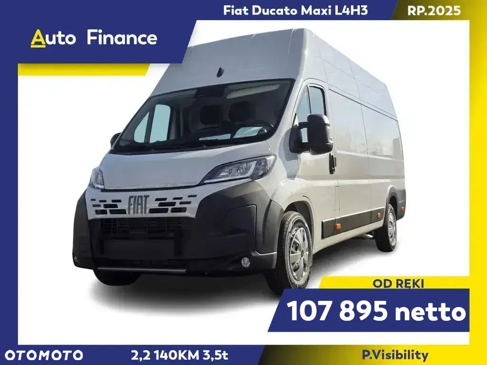 Fiat Ducato Maxi L4H3 140KM od ręki RP.2025 - 1