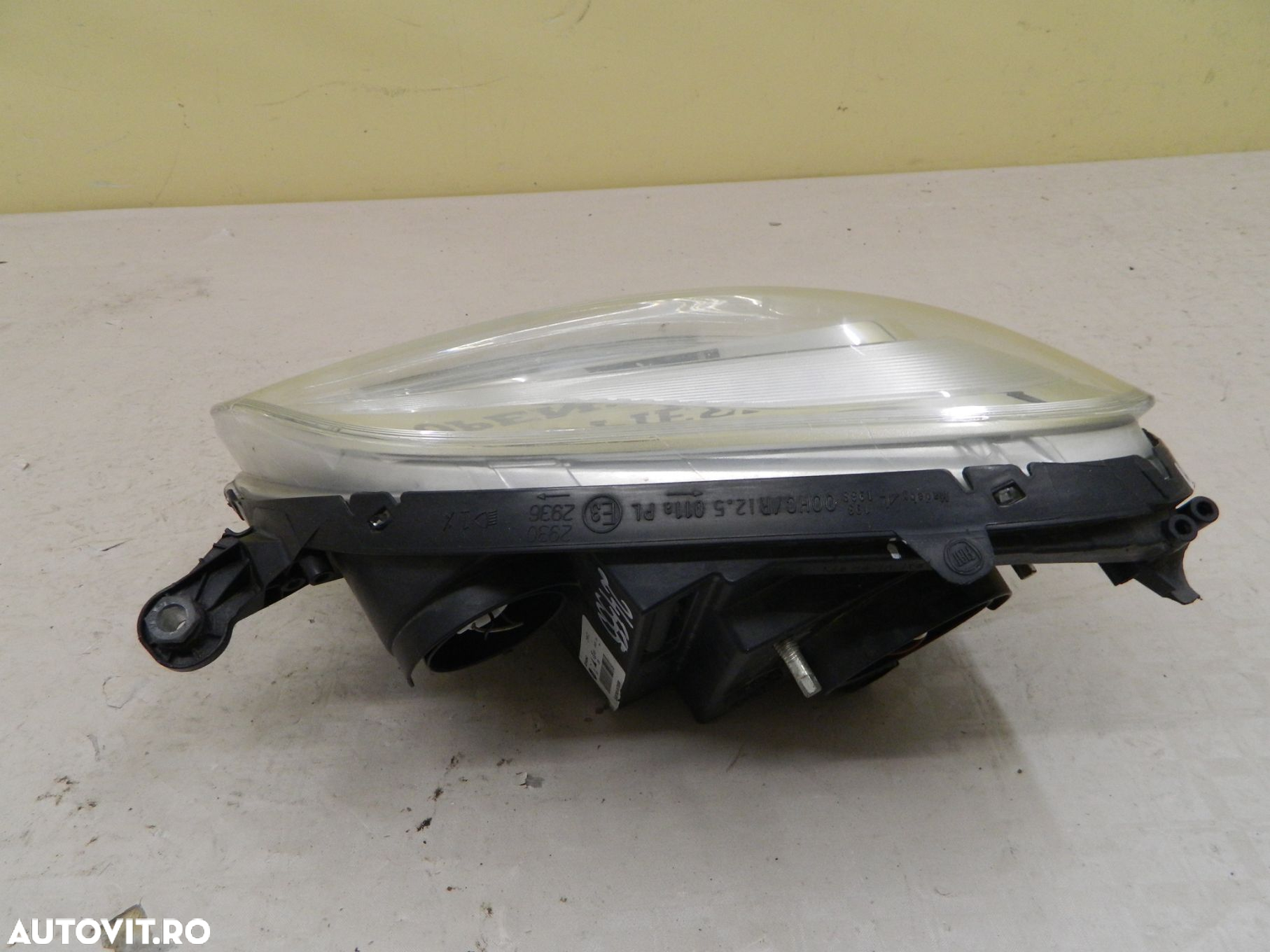 Far dreapta Fiat Panda 3 Halogen, 2010, 2011, 2012, 2013, 2014, 2015, 2016, 2017, 2018, 2019, cod origine 518436440. - 8