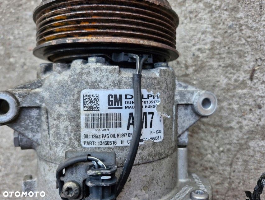 Sprężarka kompresor klimatyzacji Opel 1.6 CDTI 13450516 AM7 - 2