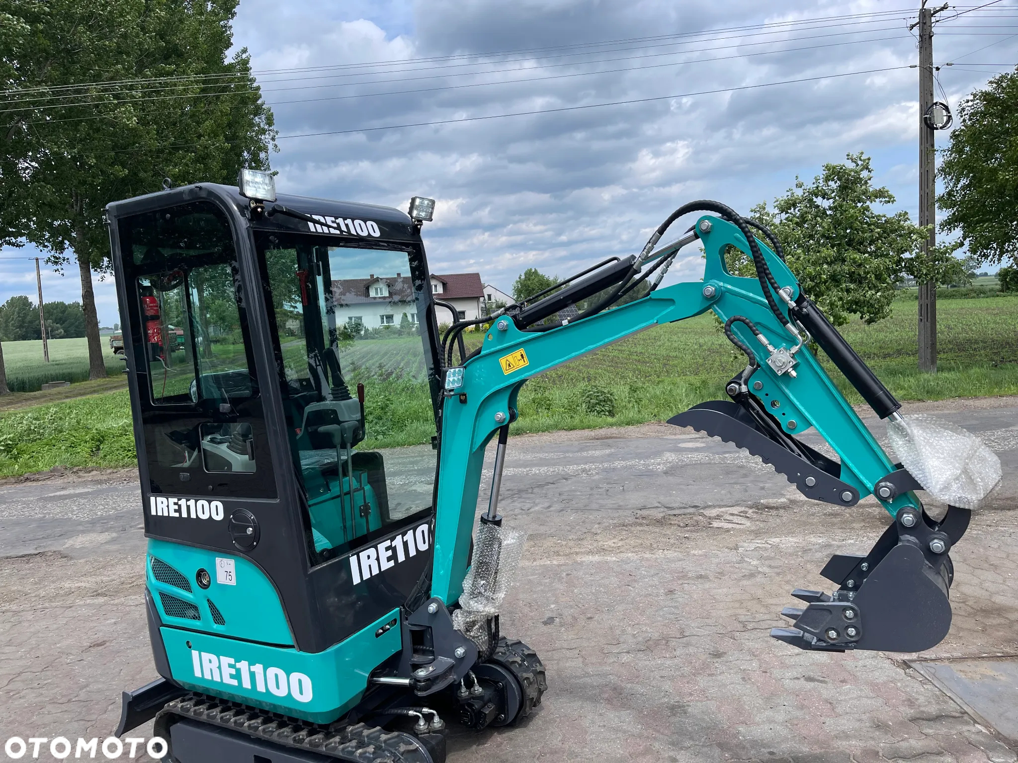 Yanmar Minikoparka IRE 1100 IRE 1100 KG*Pług,Pełna oszklona kabina,2025 ROK_FABRYCZNIE NOWA! - 35