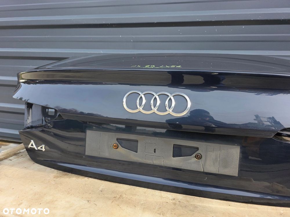 KLAPA TYLNA TYŁ AUDI A4 B9 SEDAN 2016-2019 LX5R ORYGINAŁ ! - 6