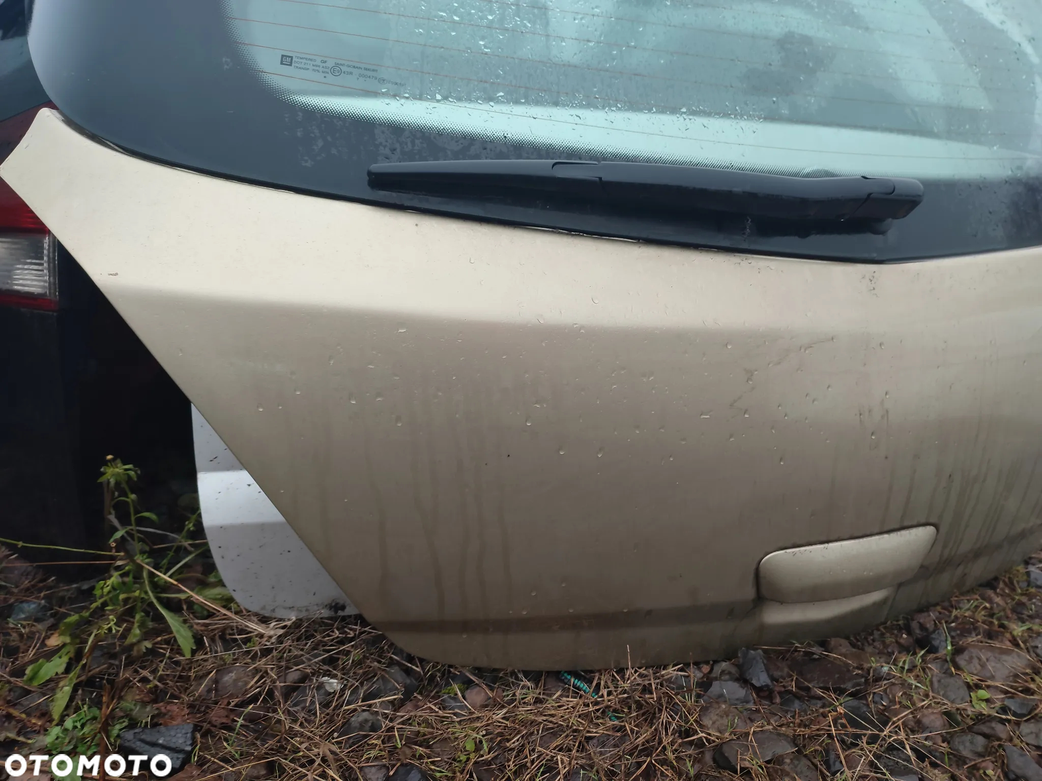 Opel Corsa D 5D klapa bagażnika tylna kolor Z40M - 2
