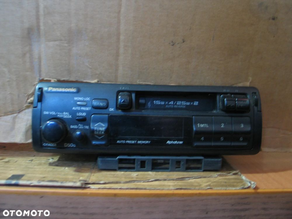 Radio samochodowe radioodtwarzacz panasonik d50g klasyk zabytek - 1
