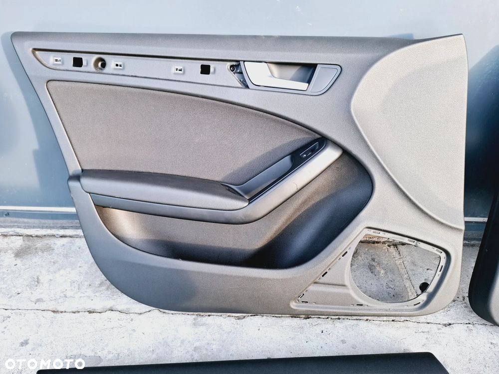 Fotele Kanapa Oparcie Boczki Welur Audi A4 B8 Sedan - 20