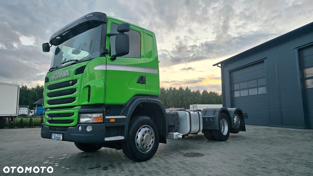 Scania G360 6x2 13litrowy 6cyl ful air 3.9 rozstaw idealna rama do zabudowy pod beczkę asenizacyjną, mleko, wywrotka - 22