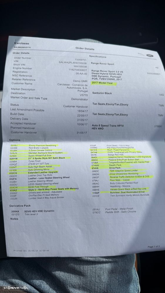 Land Rover Range Rover Sport 3.0 SDV6 HEV HSE Dynamic - 30