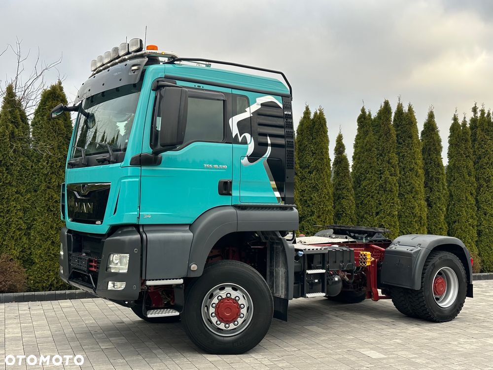 MAN / TGS / 18.510 / 4x4 / STAŁY NAPĘD + REDUKTOR  / ALLROAD / - 8