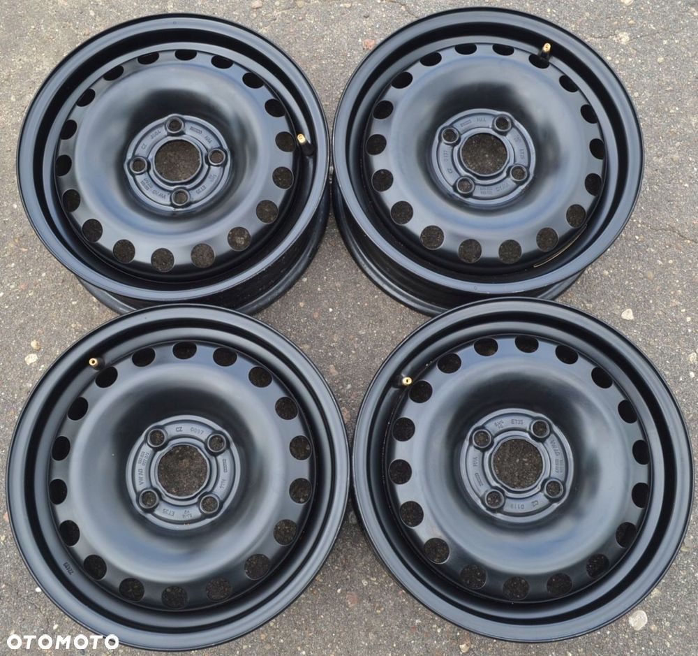 FELGI STALOWE OEM VW SKODA SEAT 4x100 5J14 ET 35 x4szt F-423 - 4