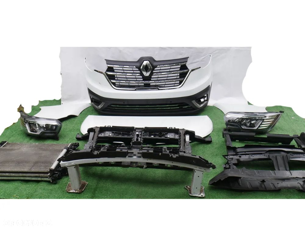 RENAULT TRAFIC IV III DRUGI LIFT MASKA ZDERZAK GRILL LAMPY FULL LED BŁOTNIKI BELKA CHŁODNICE - 1