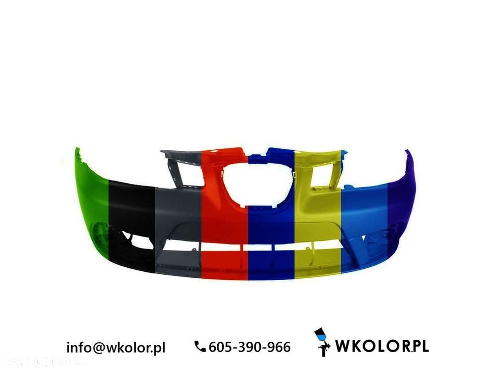 NOWY ZDERZAK SEAT IBIZA III 2004-2008 LAKIEROWANY W KOLOR - 1