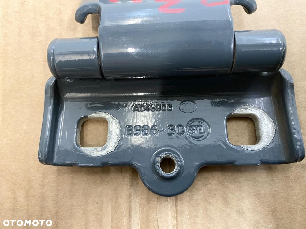 DUCATO BOXER JUMPER 14- ZAWIAS DRZWI TYLNYCH DOLNY NOWY SZARY - 2