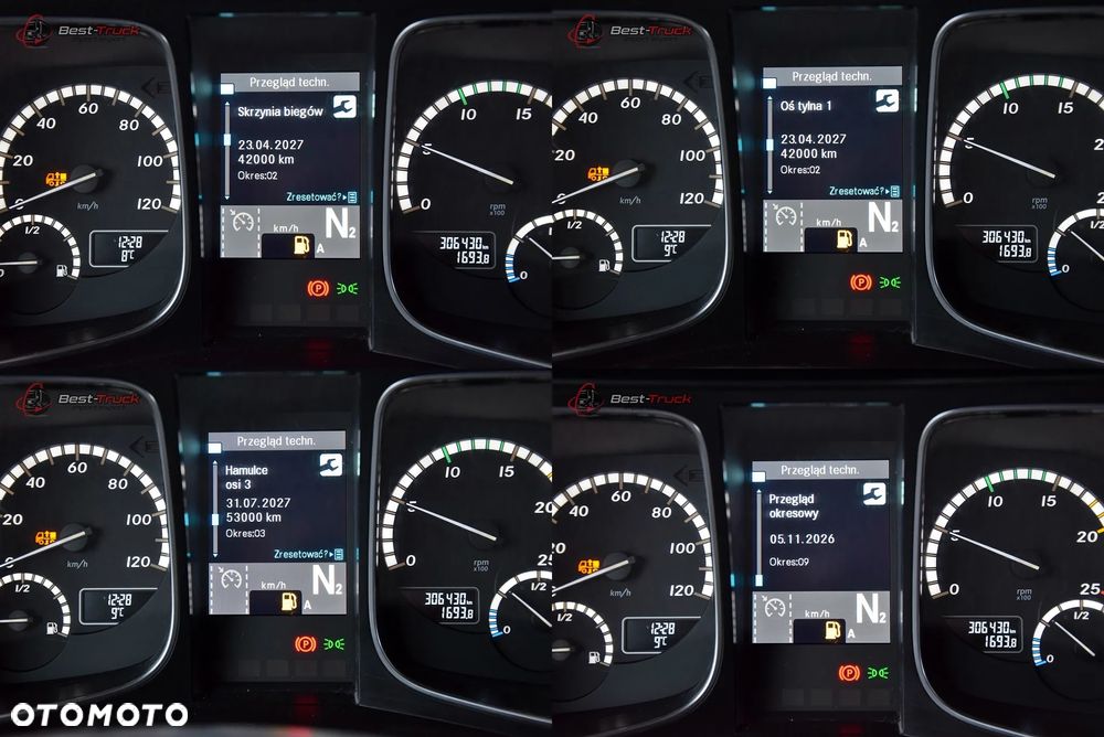 Mercedes-Benz ACTROS 2545 / 6X2 / SKRZYNIOWY 6,5 M / HDS MKG HLK 221 a2V  / STEROWANIE RADIOWE  PILOT / CAŁY NA PODUSZKACH  / OŚ SKRĘTNA / ROTATOR / CHWYTAK / - 40