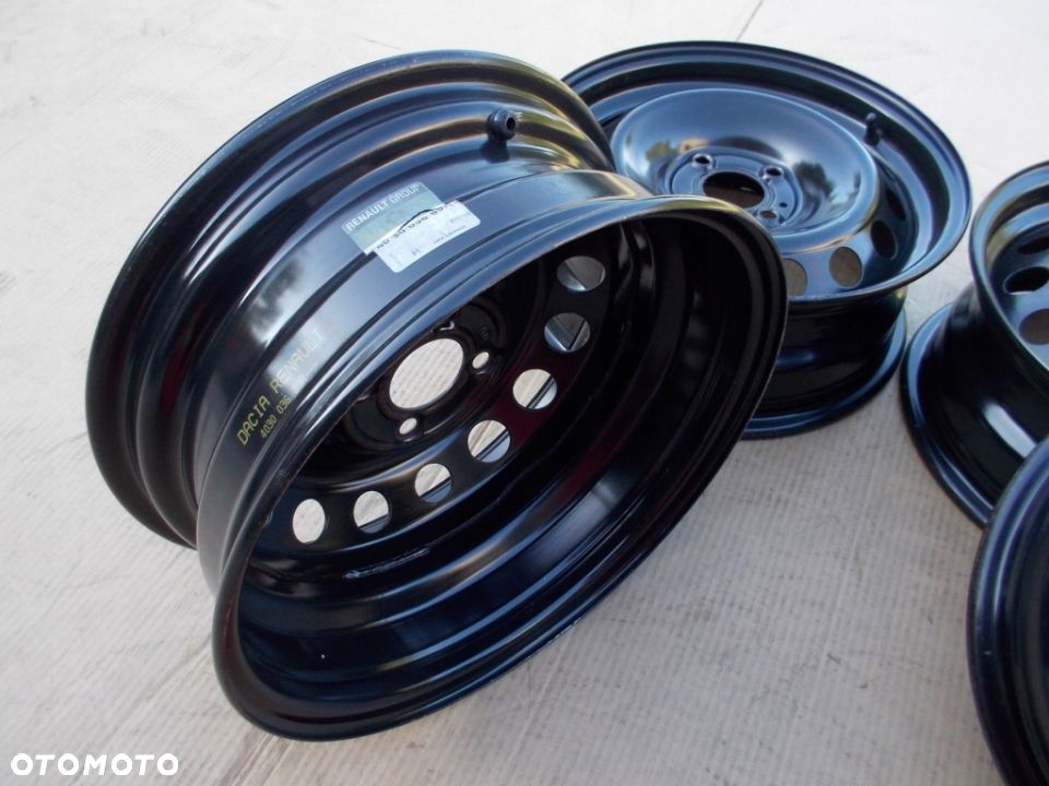 4x Felgi 15 Renault Clio III IV Thalia Dokker Dacia Sandero Lodgy Logan ET40 - 12