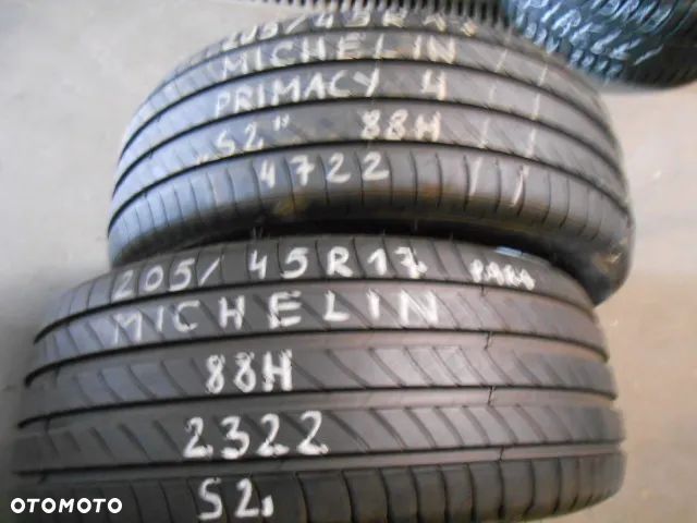 OPONY 205/45R17 MICHELIN PRIMACY 4 S2 DOT 4722 6.9MM - 1