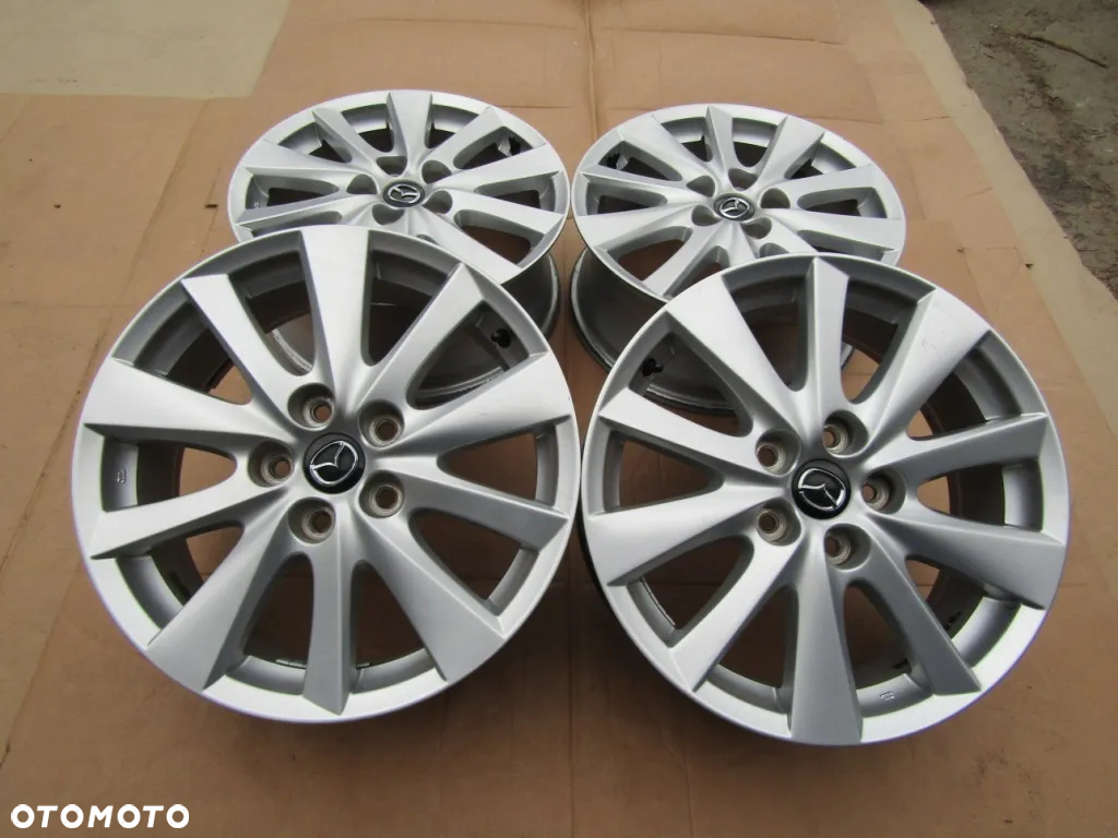 4x Felgi 17 Mazda 3 5 6 CX-3 CX-5 CX-7 MX-5 7j 5x114,3 ET50 / oryginał - 12